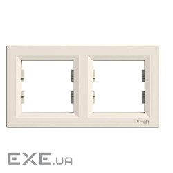 РАМКА ДВОМІСЦЕВА ГОРИЗОНТАЛЬНА Schneider Electric Asfora EPH5800223