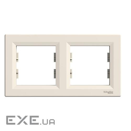 РАМКА ДВОМІСЦЕВА ГОРИЗОНТАЛЬНА Schneider Electric Asfora EPH5800223