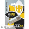Флеш-накопичувач Hi-Rali 32 GB Corsair series Silver (HI-32GBCORSL)