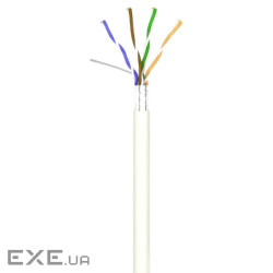 Кабель витая пара OK-Net КПВЭ-ВП (200) FTP, CAT5е, 4х2х0.51, бухта 100м (49352) (ОК49352)