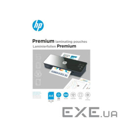 Плівка для ламінування HP Premium Laminating Pouches, A4, 125 Mic, 216x303, 100 pcs (9124) (838148)