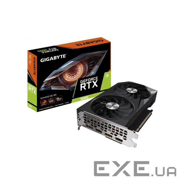Відеокарта GIGABYTE GeForce RTX 3060 Gaming OC 8G (GV-N3060GAMING OC-8GD)