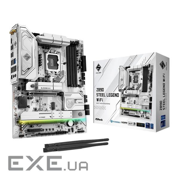 Материнська плата ASROCK Z890 Steel Legend WiFi