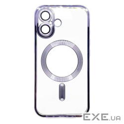 Чeхол-накладка BeCover TPU Chrome Case MagSafe для Apple iPhone 16 Purple (712074)