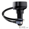 Автомобільне ЗУ Baseus Enjoyment Pro U + Retractable Cable Type-C 60W black (C00057800111-00)