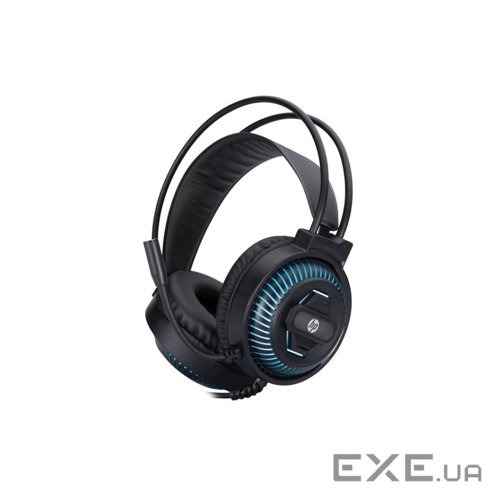 Навушники HP DHE-8001U LED USB Black