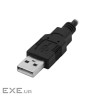 Навушники HP DHE-8001U LED USB Black