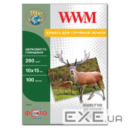 Фотопапір WWM 10x15 (SG260.F100)