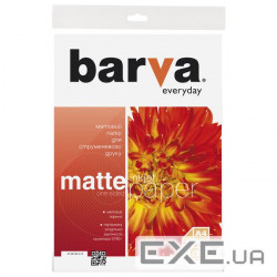 Фотопапір Barva A4 Everyday Matte 105г, 100л (IP-AE105-313)