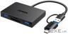 Card Reader USB 3.0 4-in-1,OTG USB-C/USB-A, SD/TF, 4-in-1 CM812 Ugreen (45167)