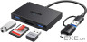 Card Reader USB 3.0 4-in-1,OTG USB-C/USB-A, SD/TF, 4-in-1 CM812 Ugreen (45167)
