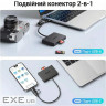 Card Reader USB 3.0 4-in-1,OTG USB-C/USB-A, SD/TF, 4-in-1 CM812 Ugreen (45167)