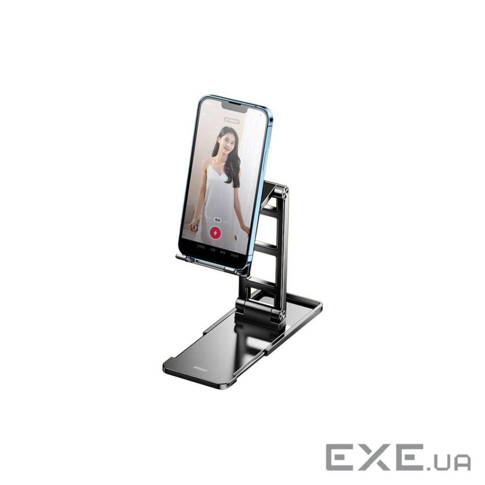 Підставка до планшета та телефона TC06 Double SIiding StabiIizing Bracket Black RTAKO (6975523009455