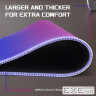 Ігрова поверхня Attack Shark CM03 eSport 450x400x4мм Violet-Blue gradient (CM03VBG_AS)