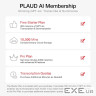 Цифровий диктофон PLAUD AI Note Silver (NB-100-SI)