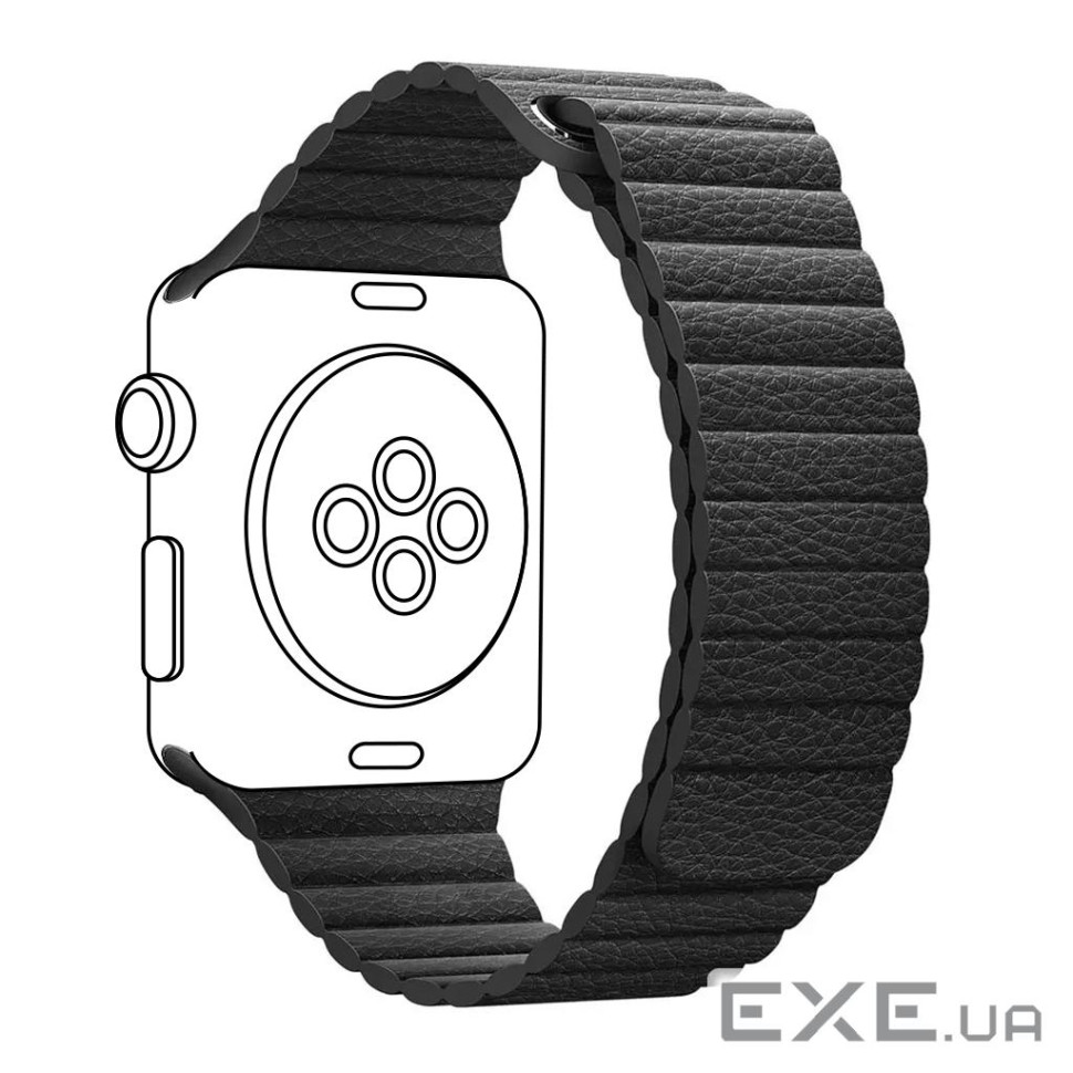 Ремінець до смарт-годинника Armorstandart Leather Loop для Apple Watch 42 (Series 11-10)/ (ARM48655)