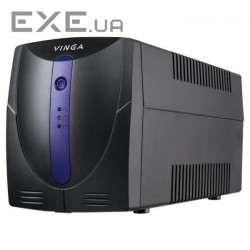 Джерело безперебійного живлення Vinga LED 600VA plastic case with USB (VPE-600PU)