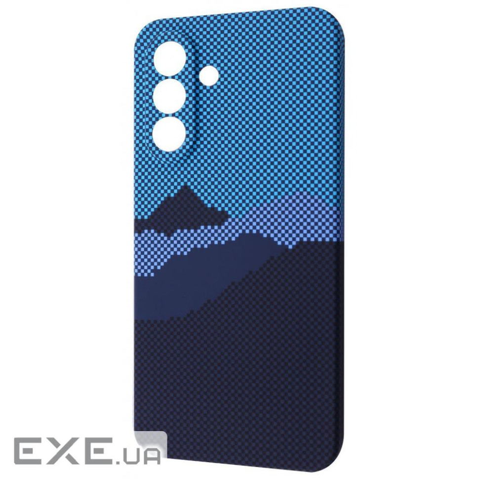 Чехол WAVE Gleam Case Samsung Galaxy A16 blue mountain (64569 blue mountain)  (64569  blue mountain)