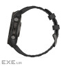 Смарт-годинник Garmin fenix 8 47mm, AMOLED, Saph, CrbnGryTi/Blk, Blk/PebbleGryBnd, GPS (010-02904-21