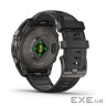 Смарт-годинник Garmin fenix 8 47mm, AMOLED, Saph, CrbnGryTi/Blk, Blk/PebbleGryBnd, GPS (010-02904-21