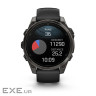 Смарт-годинник Garmin fenix 8 47mm, AMOLED, Saph, CrbnGryTi/Blk, Blk/PebbleGryBnd, GPS (010-02904-21