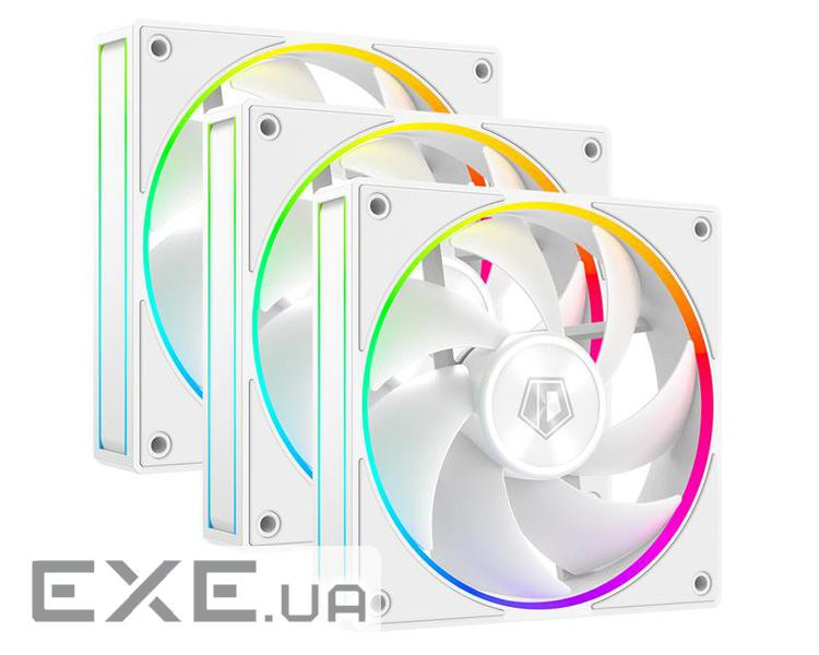 Вентилятор ID-COOLING AF-127-ARGB-W 3-Pack (AF-127-ARGB-W TRIO)