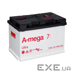 Акумулятор авто Мегатекс A-mega Ultra 6СТ-75-А3 (прав) ТХП 790 (25321)