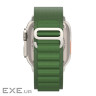 Ремінець Armorstandart Alpina Band для Apple Watch 38mm/40mm/41mm Green (ARM64980)