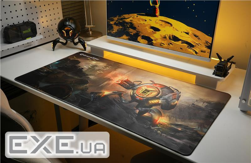 Ігрова поверхня GravaStar SHARK, XL (900х450х3мм), чорний (GSA8 MPD SHARK)