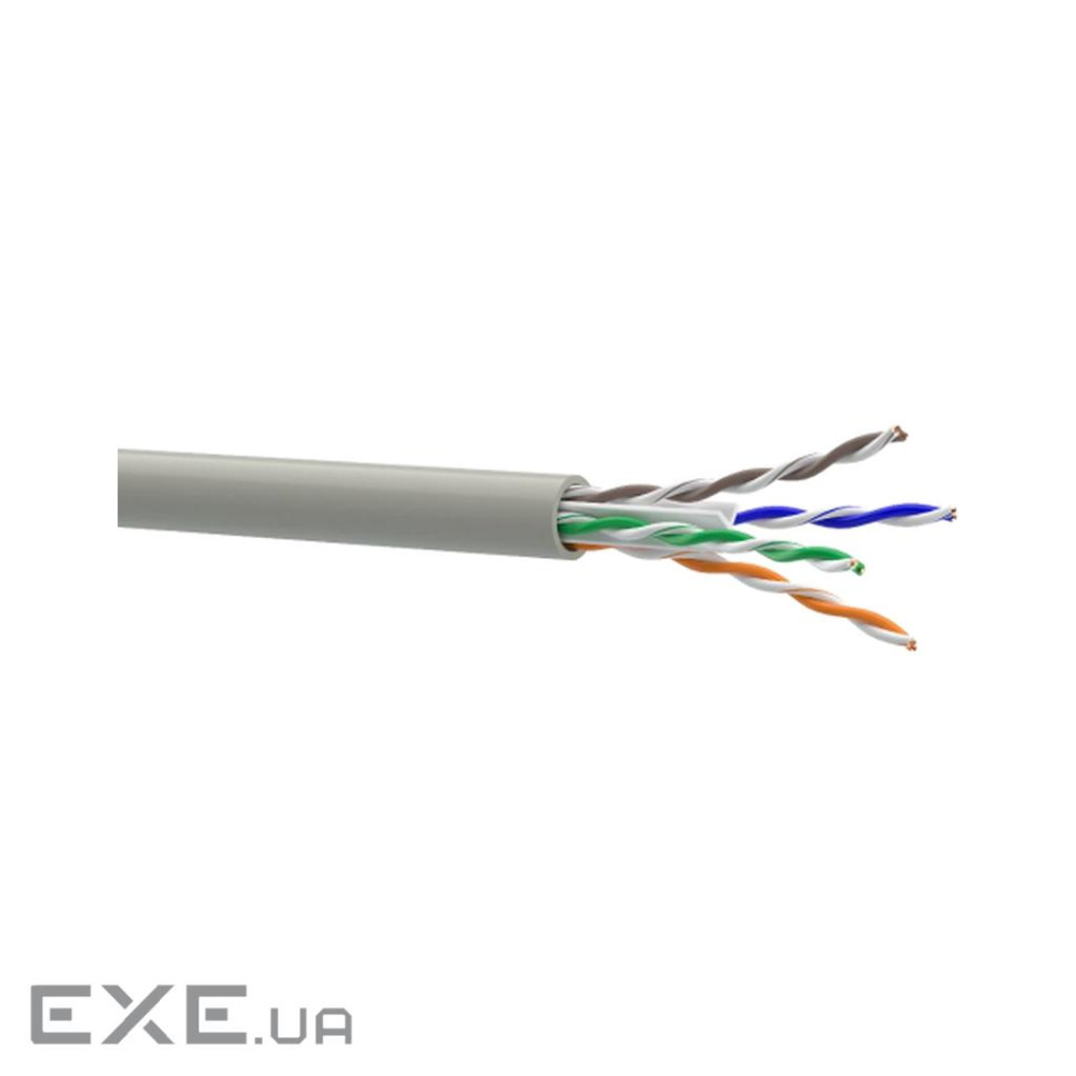 Кабель мережевий OK-Net UTP 305м cat.6 (U/UTP-cat.6) (КПВ-ВП (250) 4*2*0,51)