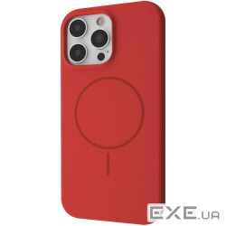 Чехол WAVE Color Circle с магнитным кольцом iPhone 15 Pro Max red (71114 red)