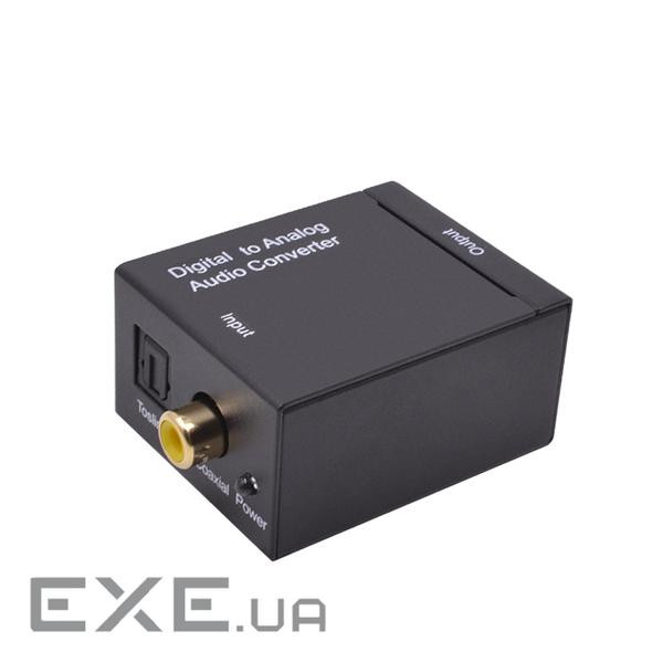 Перехідник Lucom аудіо Toslink-RCAx2+Coax/SPDIF (RCA-колонки ) (62.09.8006-1)