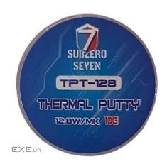 Термопрокладка рідка Subzero Seven TPT-128, 12.8 Вт/мК, 10 г, зі шпателем (S-TPT-128-10S)