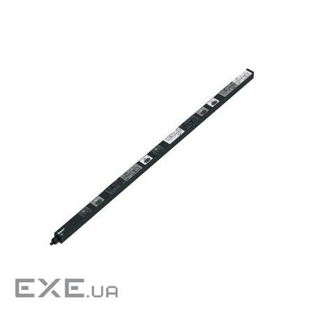 Блок розеток 0U 3 фаз. 32А, 12хС13 и 12хС19, шнур 3 м IEC 60309 (P24B12M)