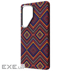 Чехол WAVE Gleam Case with Magnetic Ring Samsung Galaxy S25 Ultra bright orn (62955 bright ornament)