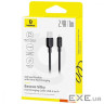 Кабель Baseus Silky Series Fast Charging Lightning 2.4A (1m) black (P10377702113-00)