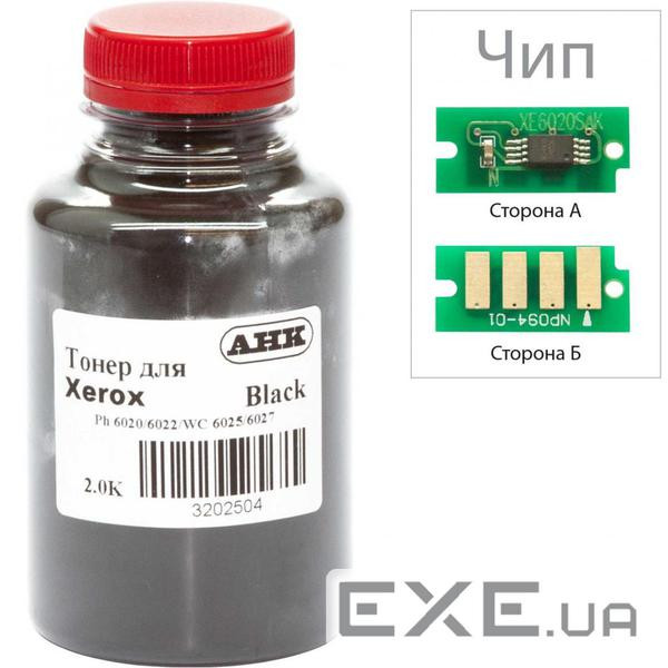 Тонер XEROX Phaser 6020/6022, WC 6025 Black (+ чип ) AHK (3202499)