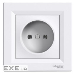 Розетка Schneider Electric ASFORA без заземлення біла (EPH3000121)