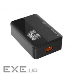 Charger ColorWay Power Delivery GaN (2USB-A + 2USB TYPE-C) (100W) black (CW-CHS041PD-BK)