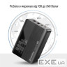 Зарядний пристрій ColorWay Power Delivery GaN (2USB-A + 2USB TYPE-C) (100W) black (CW-CHS041PD-BK)