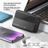 Зарядний пристрій ColorWay Power Delivery GaN (2USB-A + 2USB TYPE-C) (100W) black (CW-CHS041PD-BK)