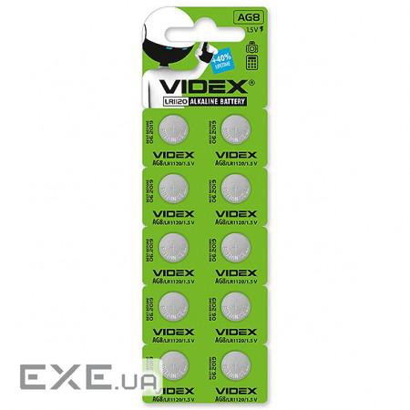 Батарейки AG8/LR1120, Videx Excellent!, 10 шт, Blister (AG8/LR1120 10шт) )