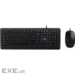 Комплект AOC KM220B USB UA Black (KM220B/97)