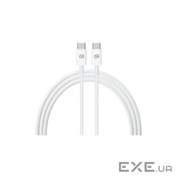 Дата кабель USB-C to USB-C 1.0m ABMM093 white Armorstandart (ARM63471)