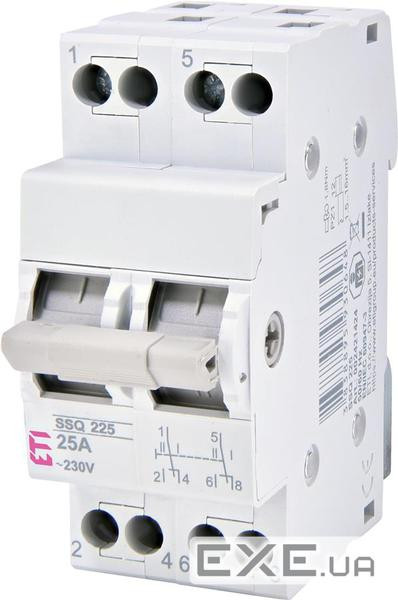 Перемикач навантаження ETI SSQ 225 "1-0-2", 2p 25A (2421424)