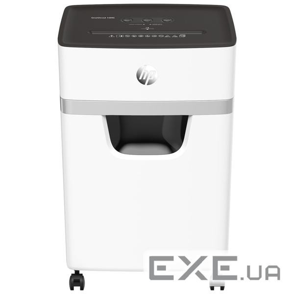 Знищувач документів HP OneShred 10MC, A4, 80g х 10 листів, 2*15, 20 л (2804) (2804)
