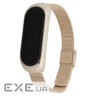 Ремінець BeCover Metal для Xiaomi Mi Smart Band 5/Mi Smart Band 6 Rose Gold (705149)