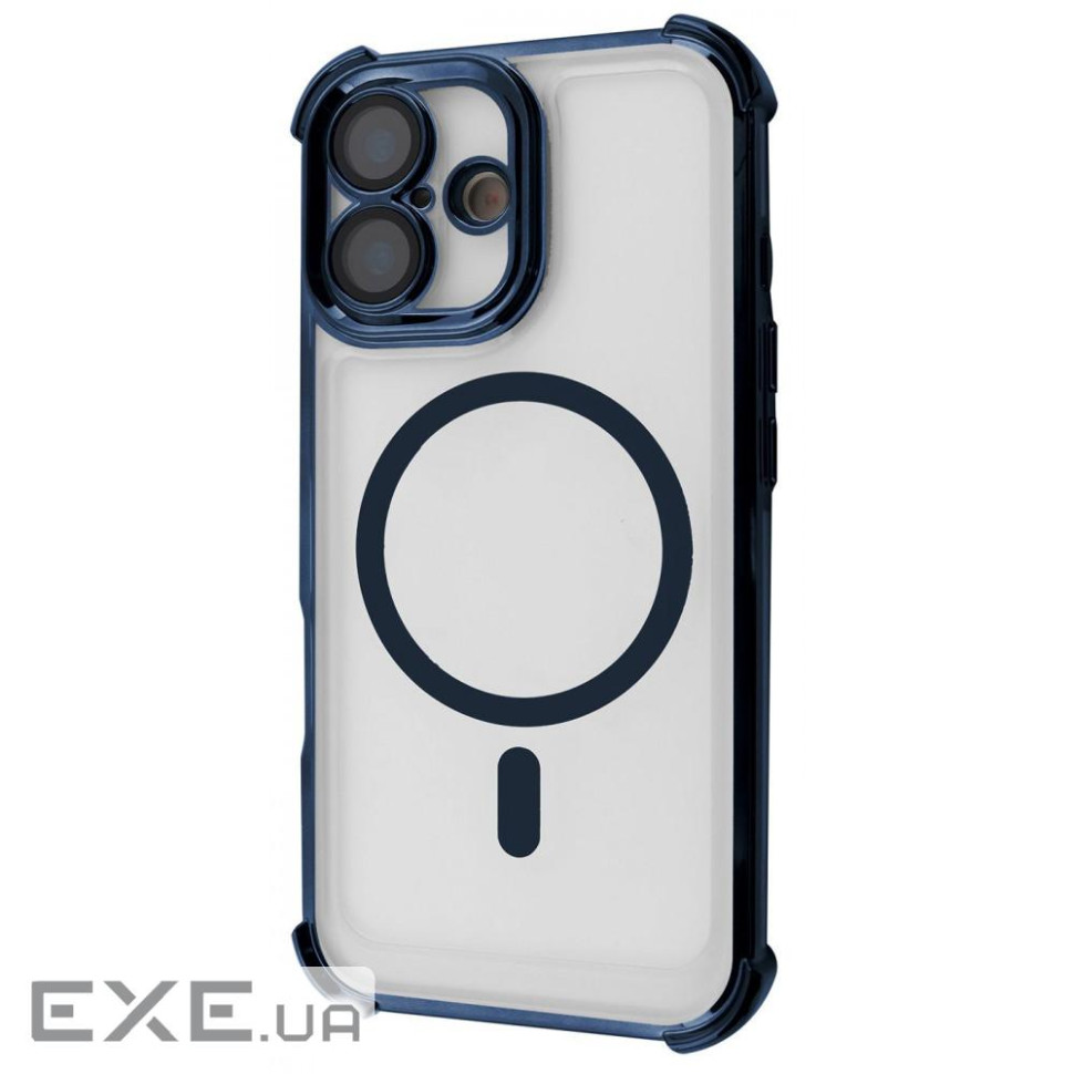 Чехол New Matte Case with Magnetic Ring iPhone 15 Pro deep blue (71420 deep blue)