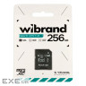 Карта пам"яті microSDXC, 256Gb, Wibrand, Class10 UHS-I U3, SD адаптер (WICDHU3/256GB-A)
