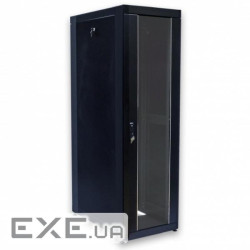 Шафа 19 42U, 610х1055 мм (Ш * Г), посилена, чорна (UA-MGSE42610MB)
